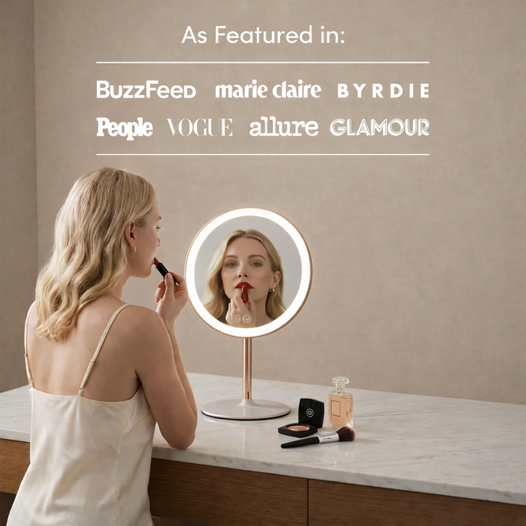 Novra-Glow™ LED Vanity Mirror