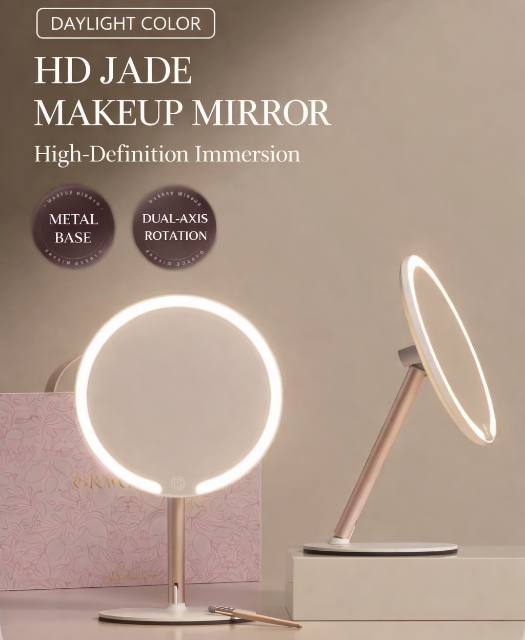 Novra-Glow™ LED Vanity Mirror