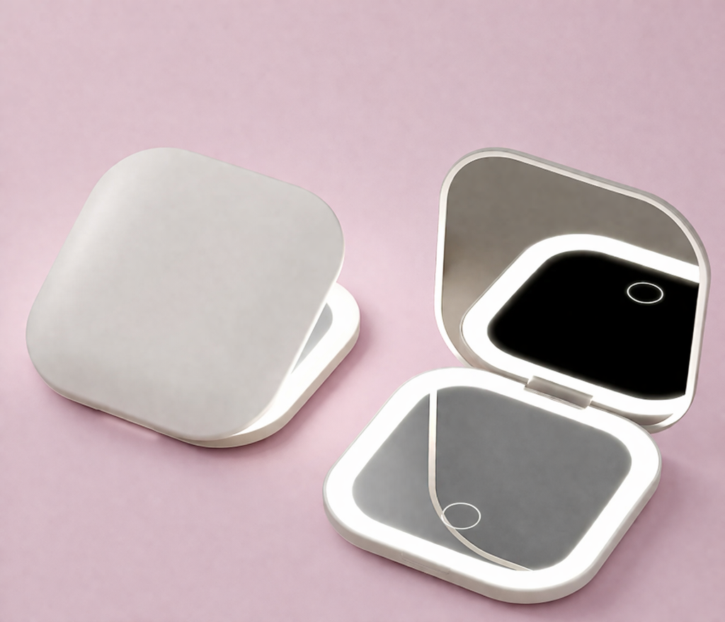 Novra-Glow™ LED Compact Mirror
