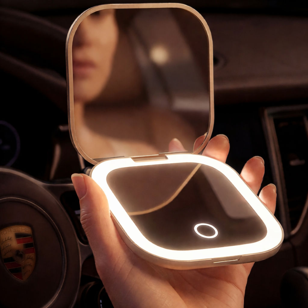 Novra-Glow™ LED Compact Mirror